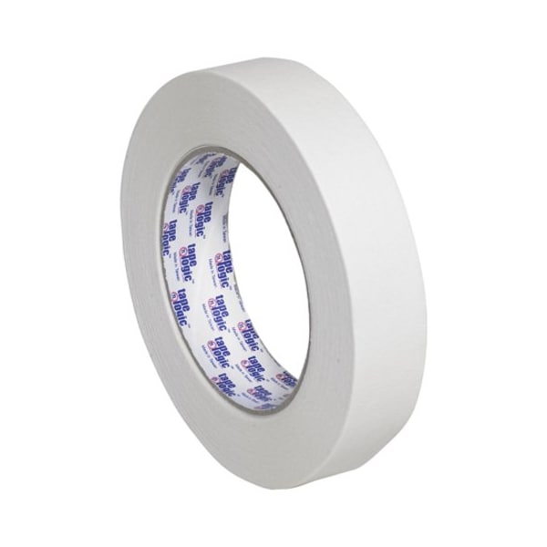 Tape Logic Masking Tape, 1x60 yd., Natural, PK12, 1" W x 60 yds L, Natural, 12 PK T935240012PK - main